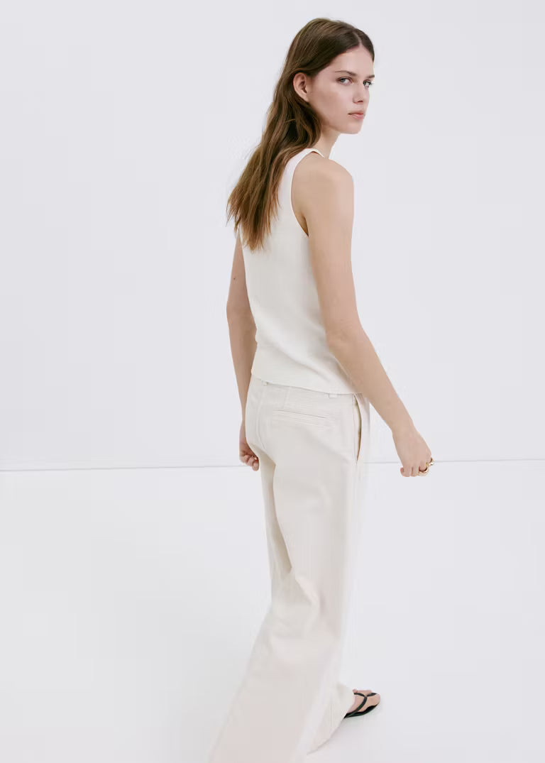 FINE KNIT BOAT NECK TOP